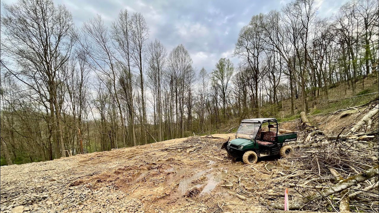More work on the Post Frame Building, and BROKE the BOBCAT again!