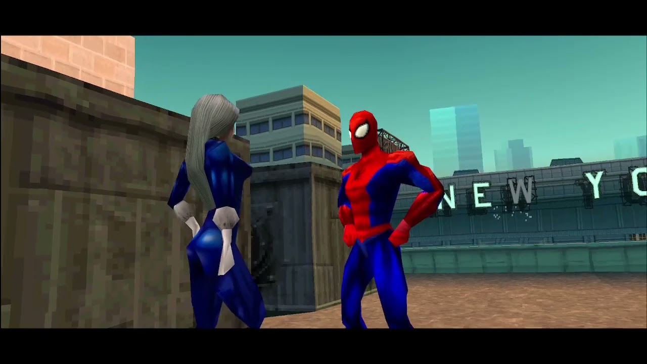 Spider-Man PS1 Low vs High Settings (Duckstation)