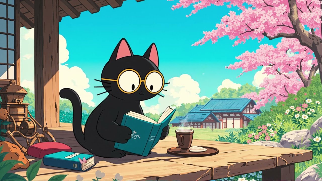 Springtime Learning Bliss 🌿 Soft Lofi Music for Creative Study, Writing, and Relaxing Moments 🌞
