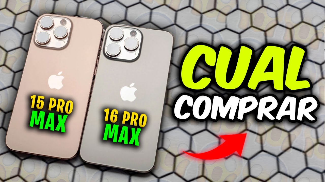 😱 iPhone 15 Pro Max vs iPhone 16 Pro Max 🚀 La REALIDAD de CUAL VALE LA PENA?🥇