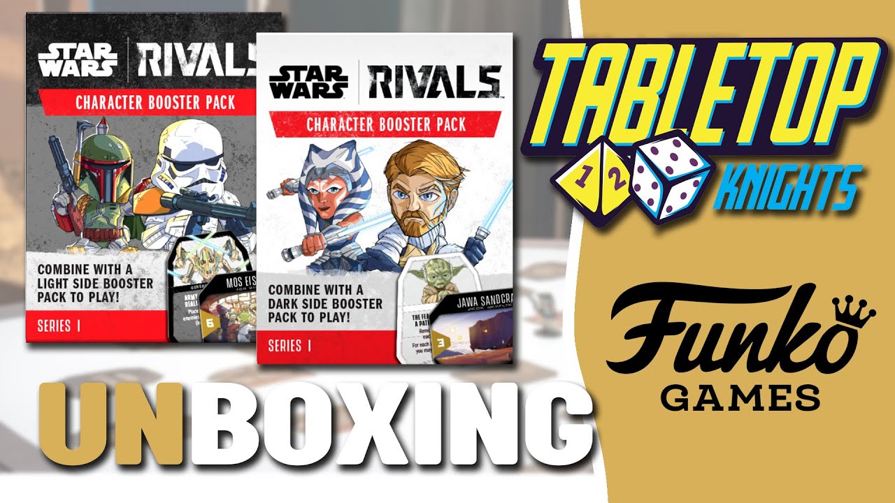 Star Wars: Rivals - Series 1 Booster Box Unboxing!