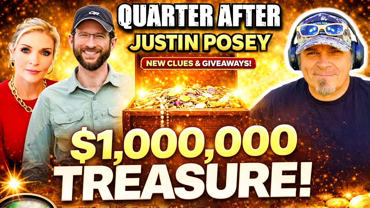 Quarter After - $1,000,000 Treasure&hellip; Justin Posey LIVE (Forrest Fenn, New Clues? + Giveaways)