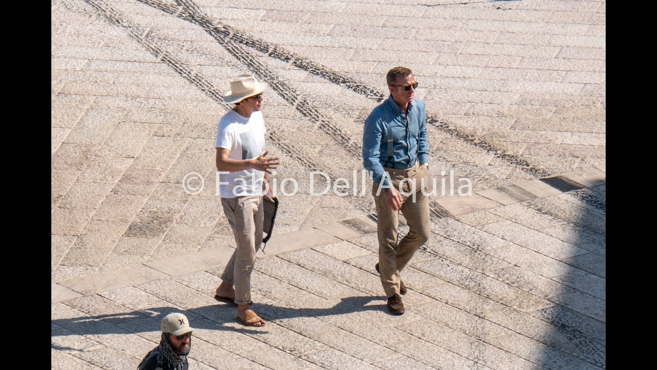 Daniel Craig sul set di No Time To Die (Bond 25) a Matera con Cary Fukunaga