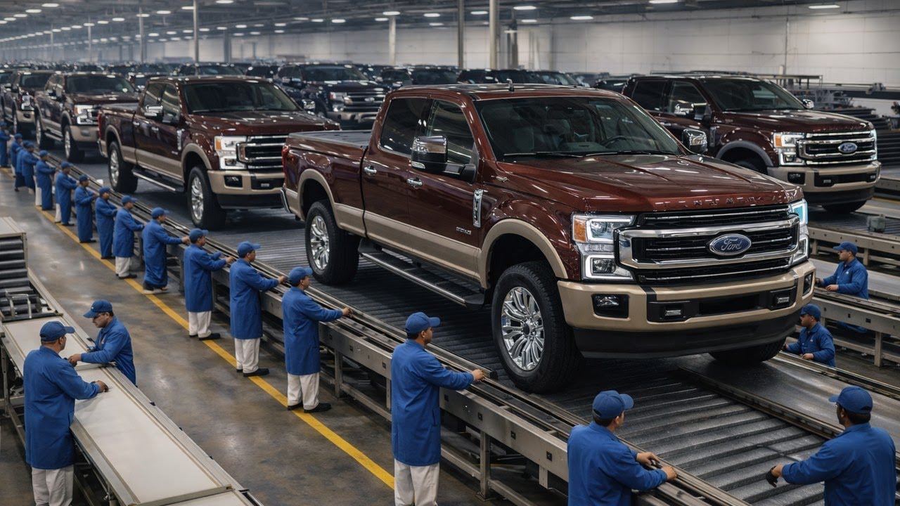 Inside the Ford Super Duty F-250 King Ranch | Heavy-Duty Frame, Towing & Assembly Tour