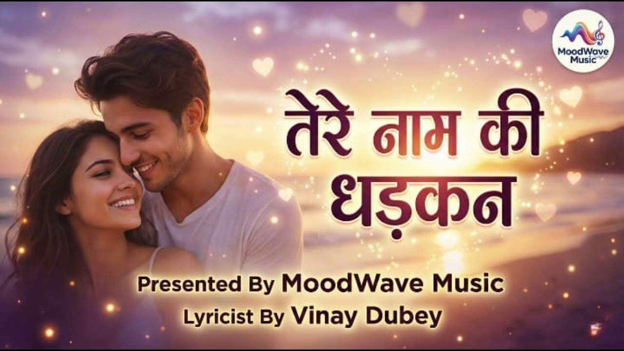 Tere Naam Ki Dhadkan - New Hindi Romantic Song 2026 | MoodWave Music | Vinay Dubey
