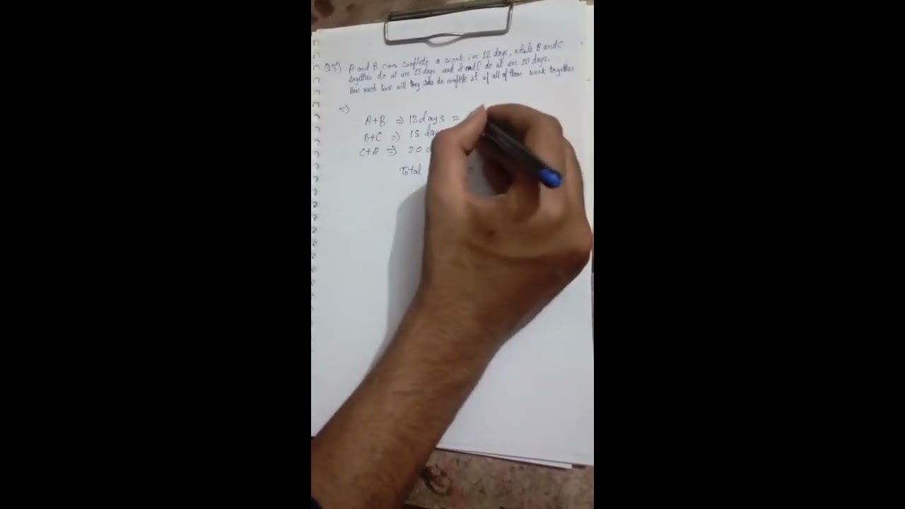 Explaining 6 CAT questions (3 from Percentages and 3 from Time and Work)