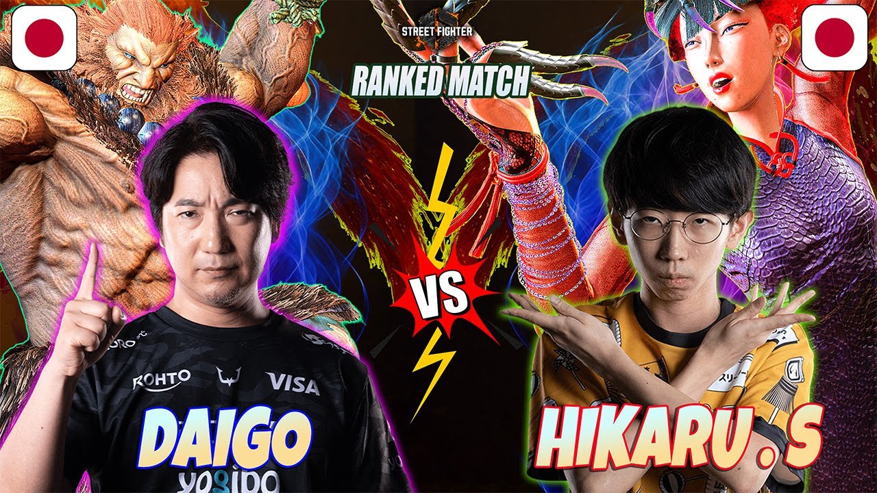SF6 | DAIGO (#1 Akuma) vs Hikaru Shiftne (Blanka) 👉 High-Level Street Fighter 6 Gameplay