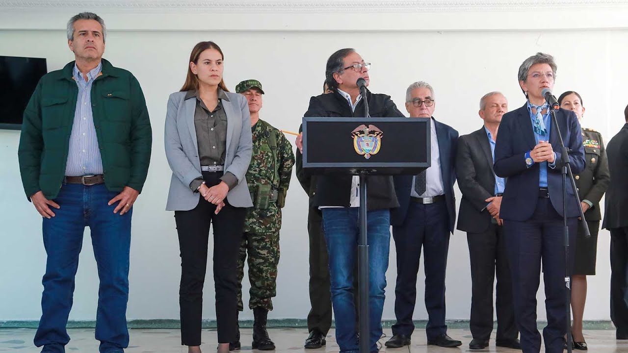 Declaración del Presidente Gustavo Petro, al término del Consejo de Seguridad en Bogotá