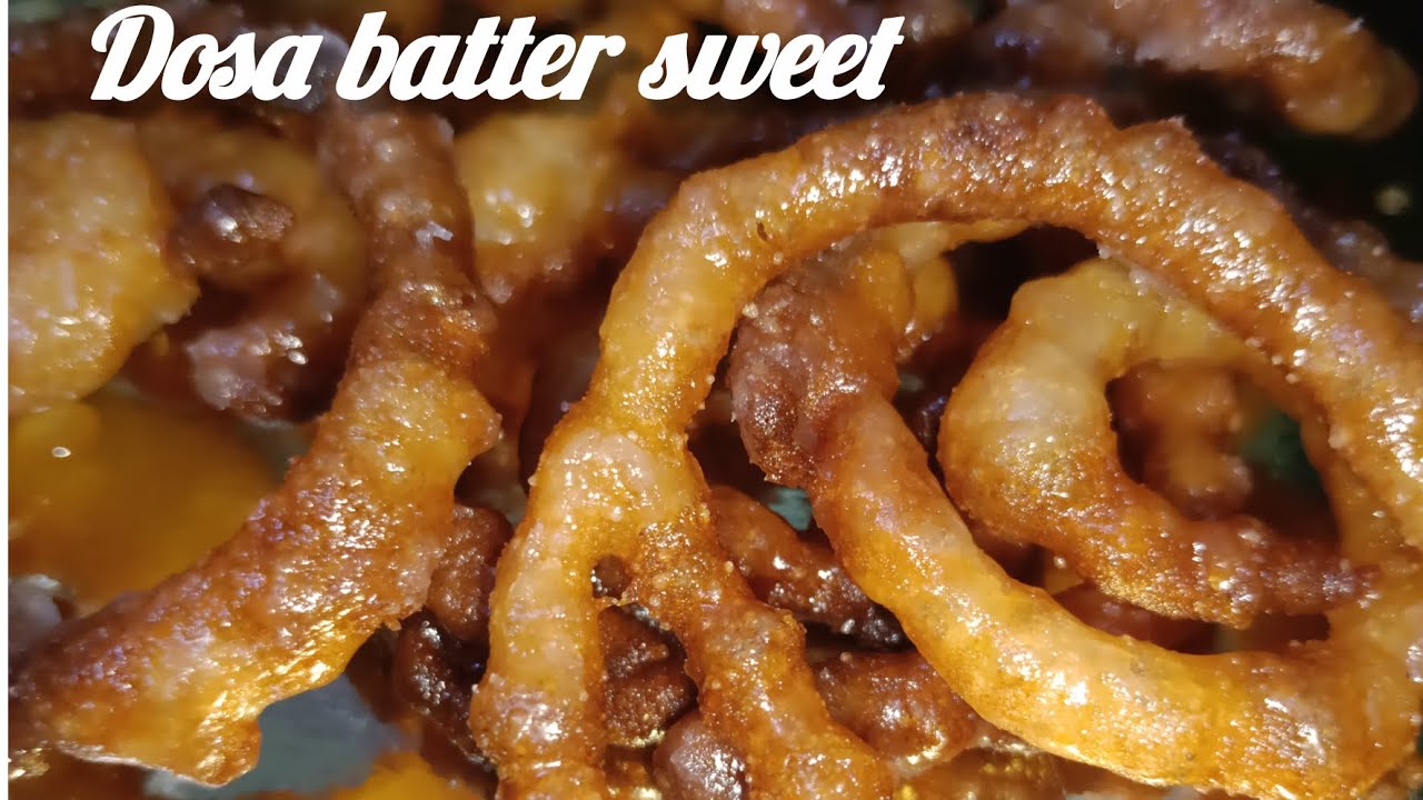 Dosa Batter Sweet Chakralu | Golden Sweet Rings Recipe at Home 😍