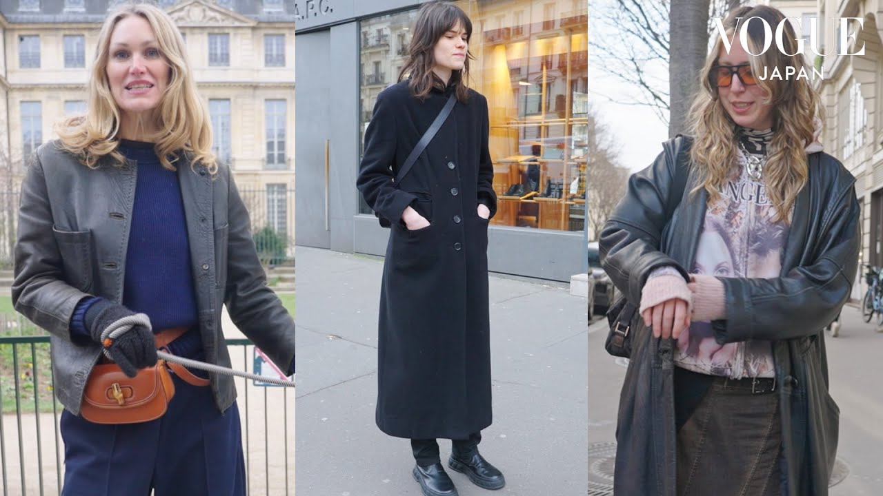 パリのストリートスタイル、2023年”春”のヴィンテージミックス。| LE STREET STYLE | VOGUE JAPAN