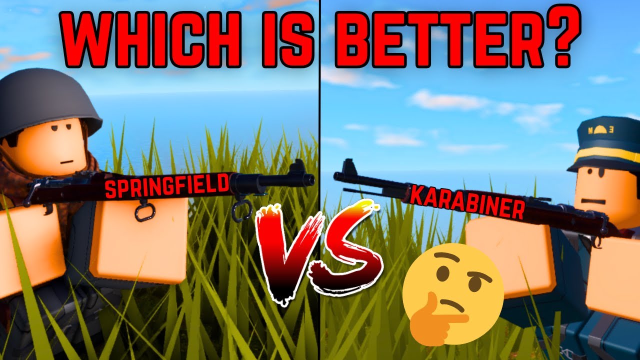 Kar98k VS M1903, Which is Better? - War Tycoon