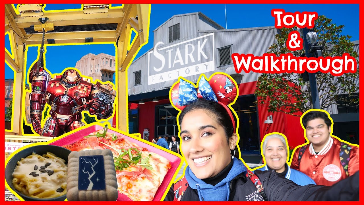 STARK'S FACTORY At Avengers Campus | FULL RESTAURANT TOUR & REVIEW | Disneyland Paris