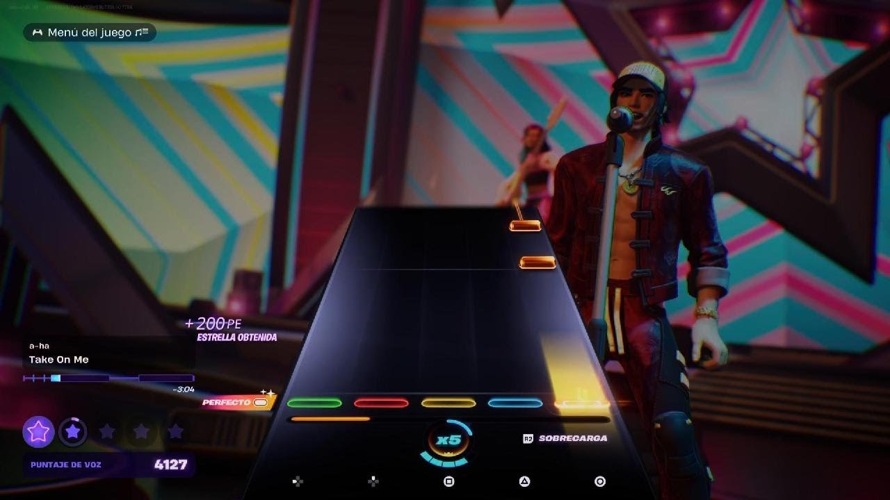 Fortnite Festival - Take On Me by a-ha - on vocals
