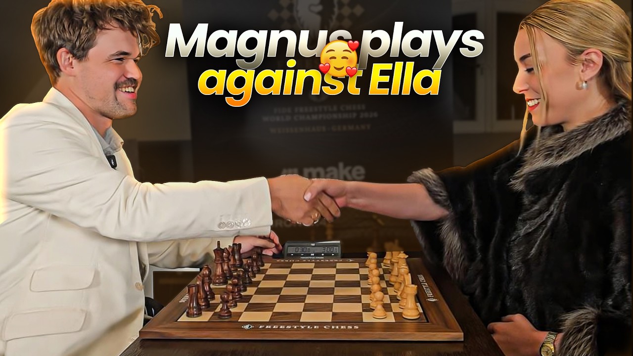 Husband Magnus Carlsen vs Wife Ella