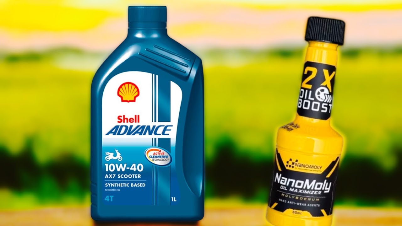 Friction test NANOMOLY+SHELL ADVANCE OIL1KG PER PLATEFriction test Ng mga oil