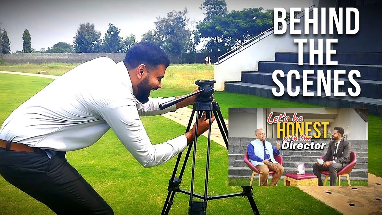 📽️BEHIND THE SCENE of our podcast day🤩@CMR.University