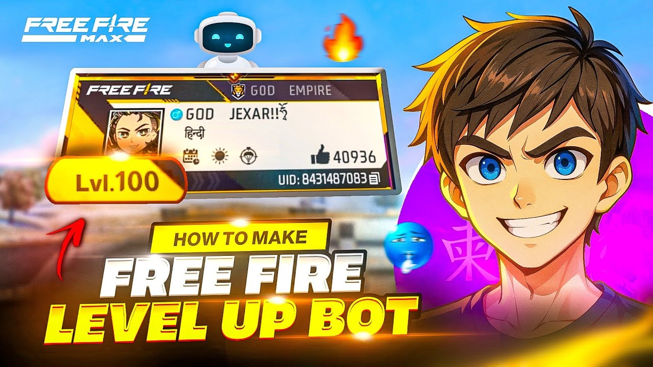 🚀 Free Fire Level Up Bot | How to Build an Automatic Level Bot
