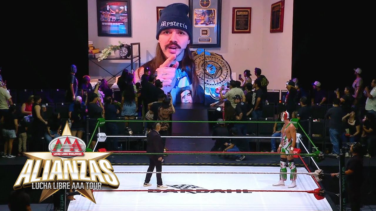 LA SORPRESA de DOMINIK MYSTERIO previo a WORLDS COLLIDE | Lucha Libre AAA