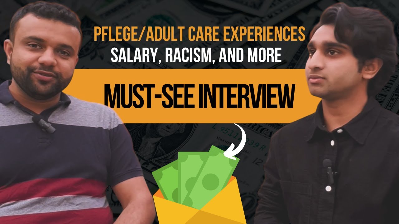 Pflege/Adult Care Ausbildung Experiences - Salary, Racism, and More (Must-See Interview)