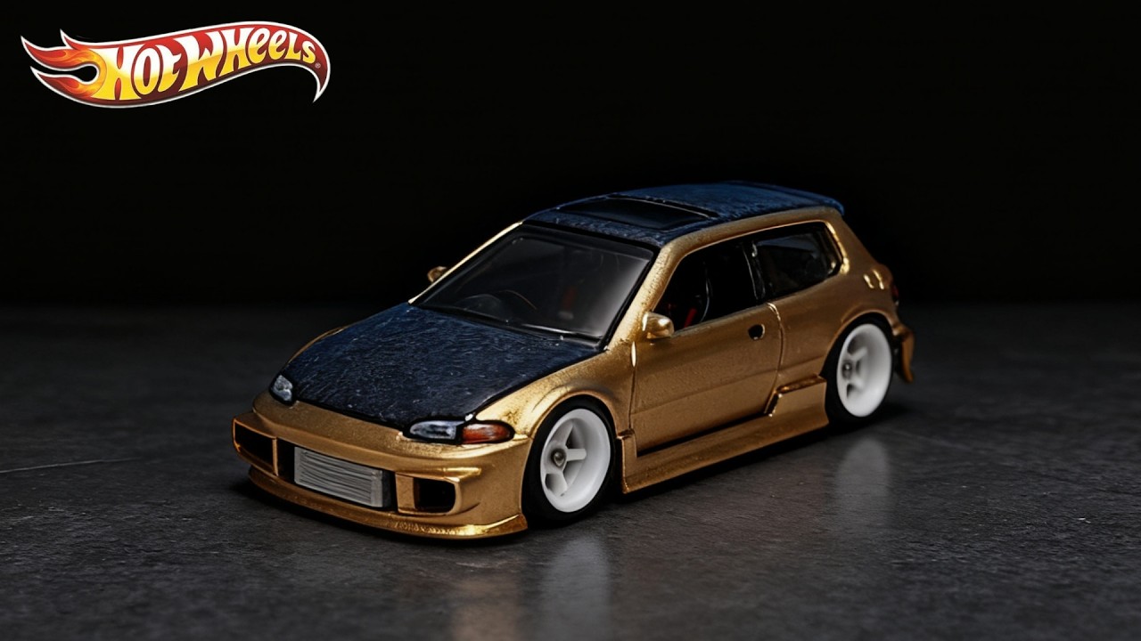 кастомные машинки Hot Wheels Honda Civic EG