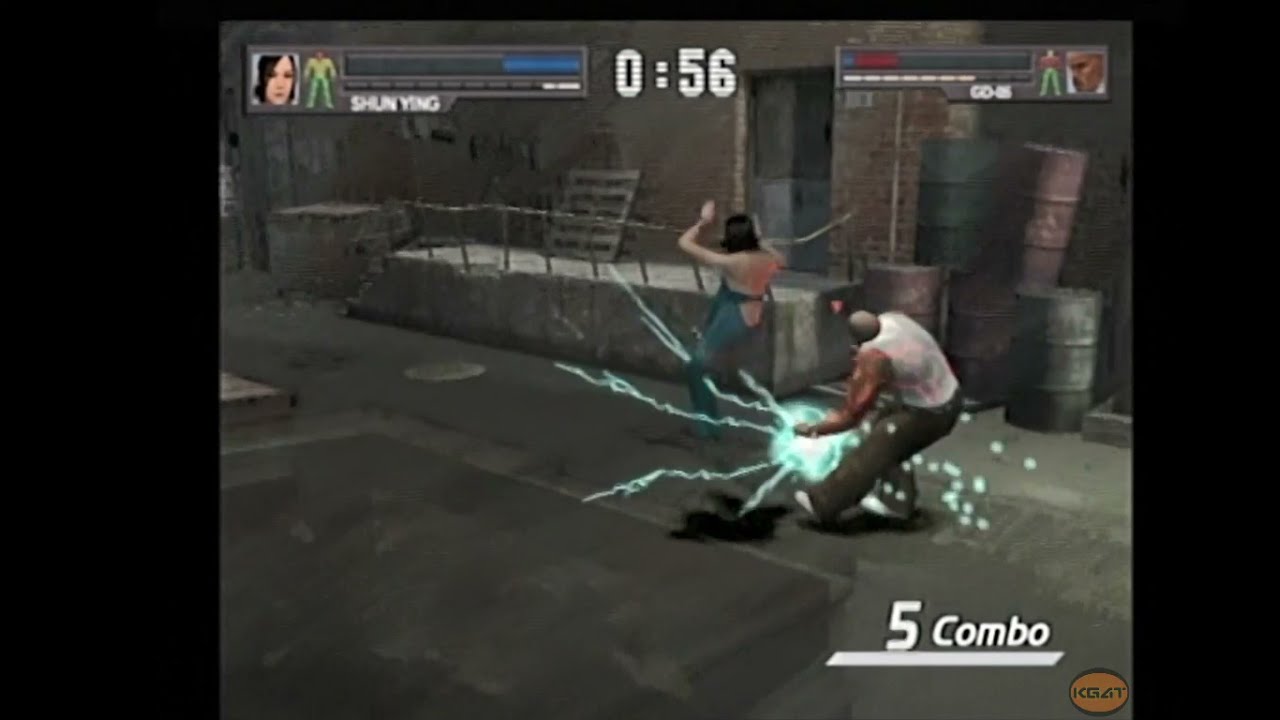 Shun Ying Lee vs GD-05 (Urban Reign PS2)
