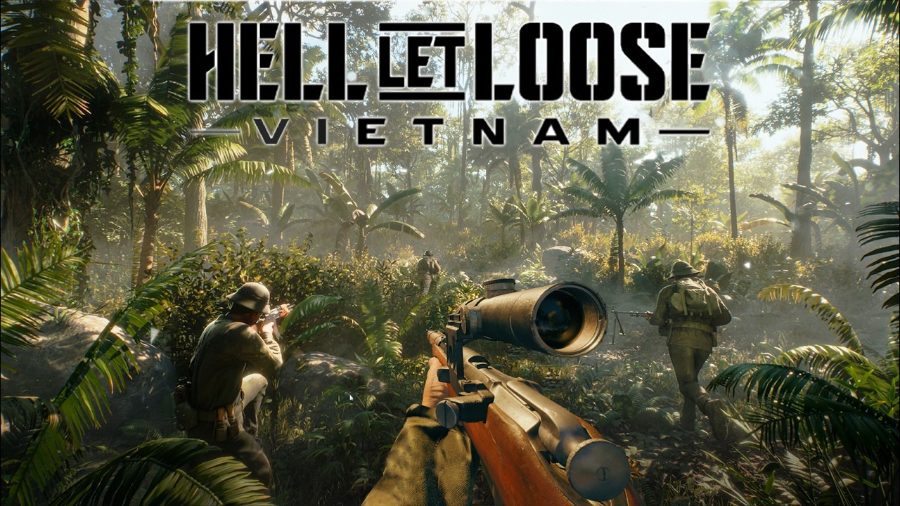 Hell Let Loose Vietnam &mdash; снайпер в джунглях просто ужасает