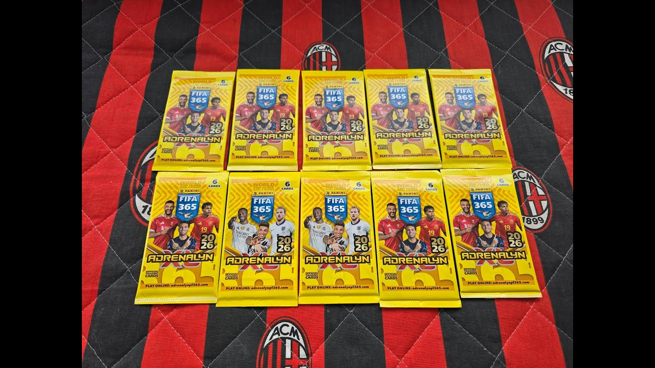 FIFA 365 2026 - OTWIERAM 10 SASZETEK - CZY LOS SIĘ W KOŃCU UŚMIECHNIE DO MNIE I TRAFIĘ AUTOGRAF???