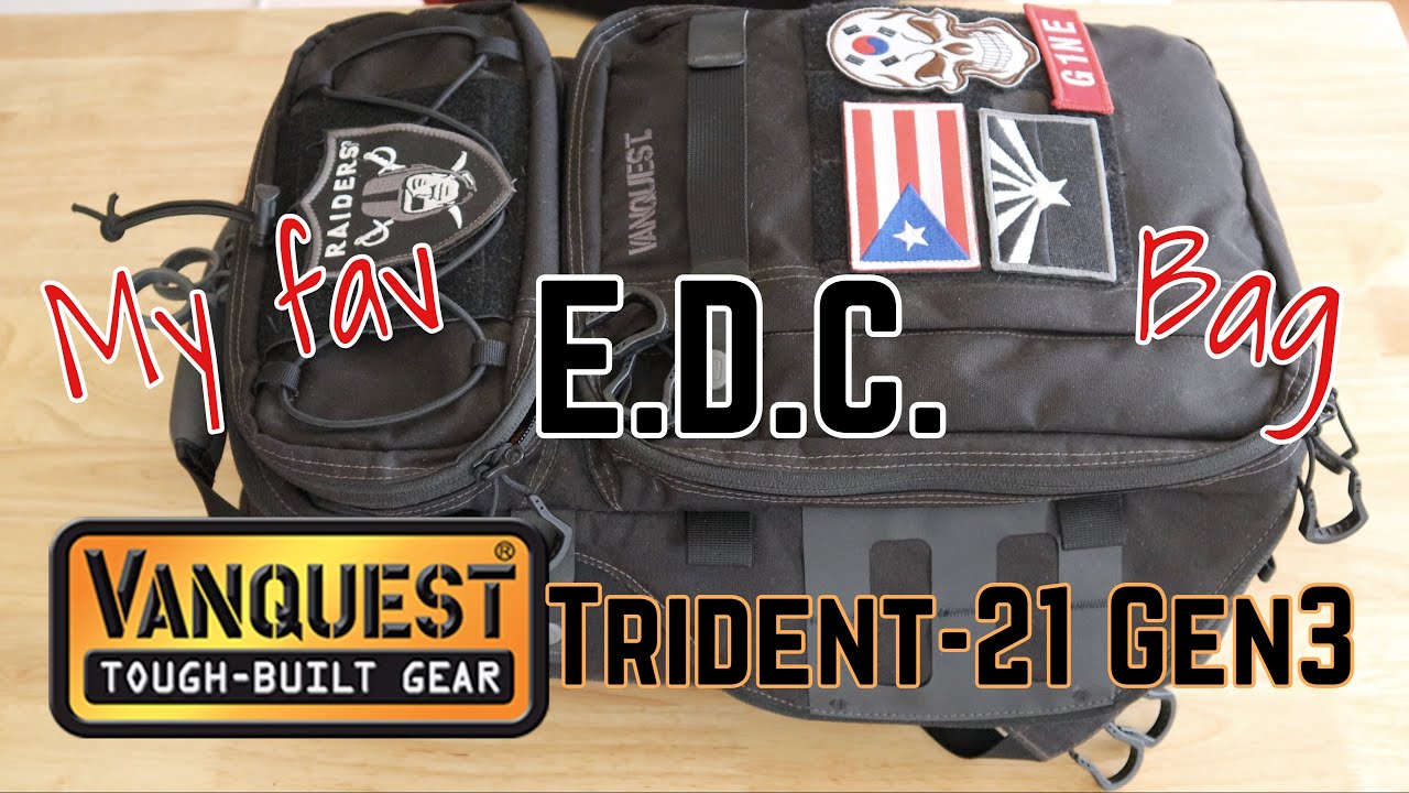 My Fav EDC Bag Vanquest Trident 21 Gen 3