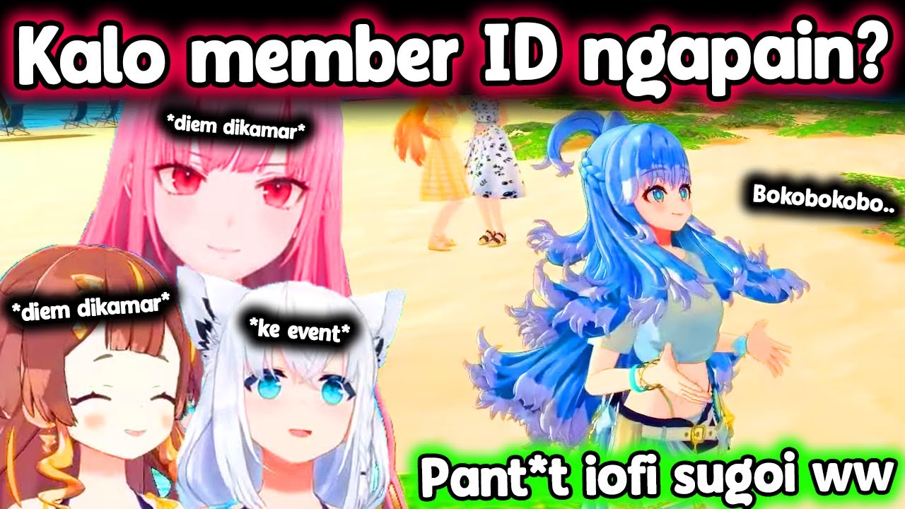 POV MC Ngomongin Pant*t Iofi, Ngakak Pas Ditanya Summer Pada Ngapain..【Hololive】