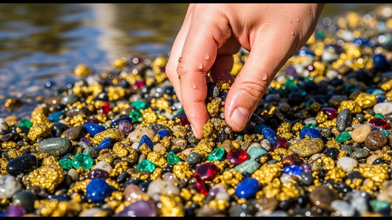 We Search for the most valuable gold and diamonds on the top of Death Mountain.