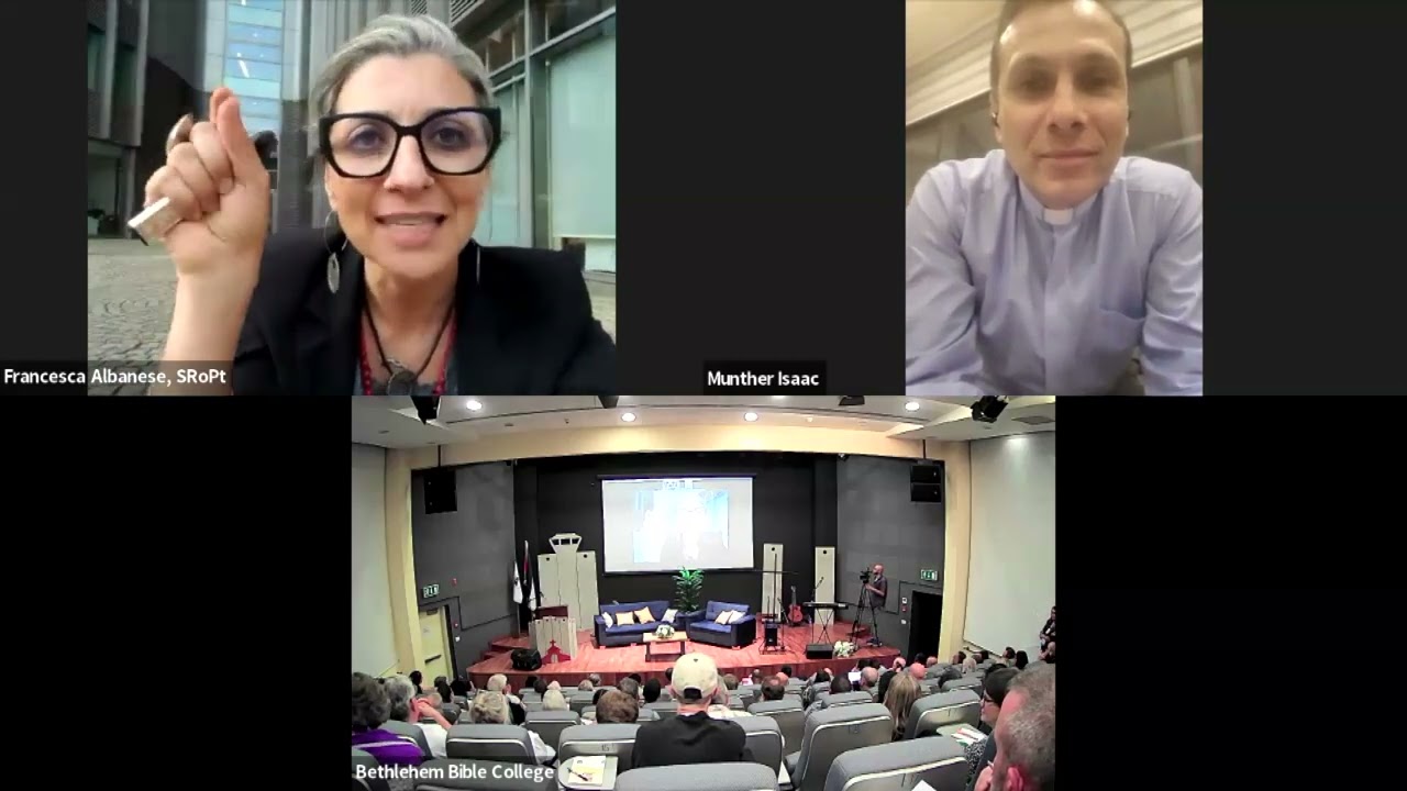 CATC2024: Day 2 UN Special Rapporteur on the Occupied Palestinian Territories Francesca Albanese