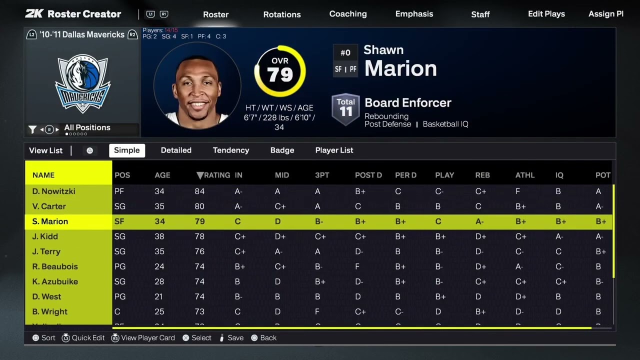 2011-12 NBA Rosters from NBA 2K12 but in NBA 2K26! (Salaries, Shoes, 2012 Rooks etc)