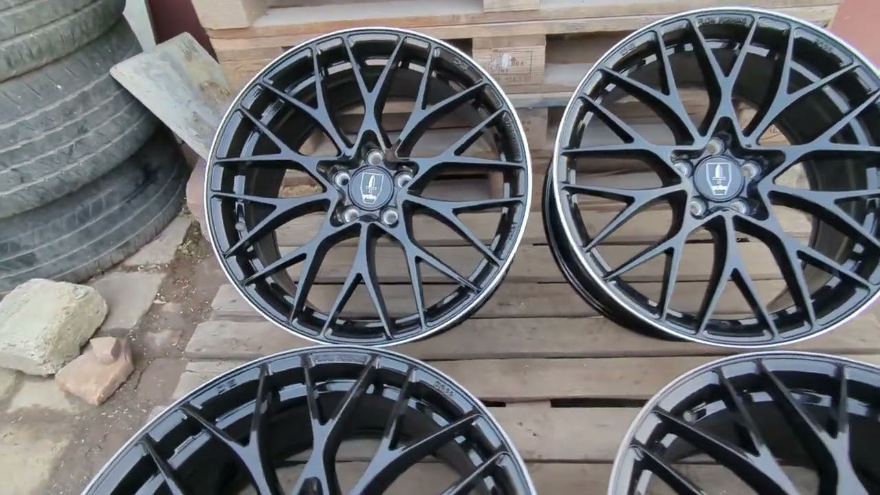 Voin Astarta Glossy Black Polished Rim (чорний з проточеним ободом)
