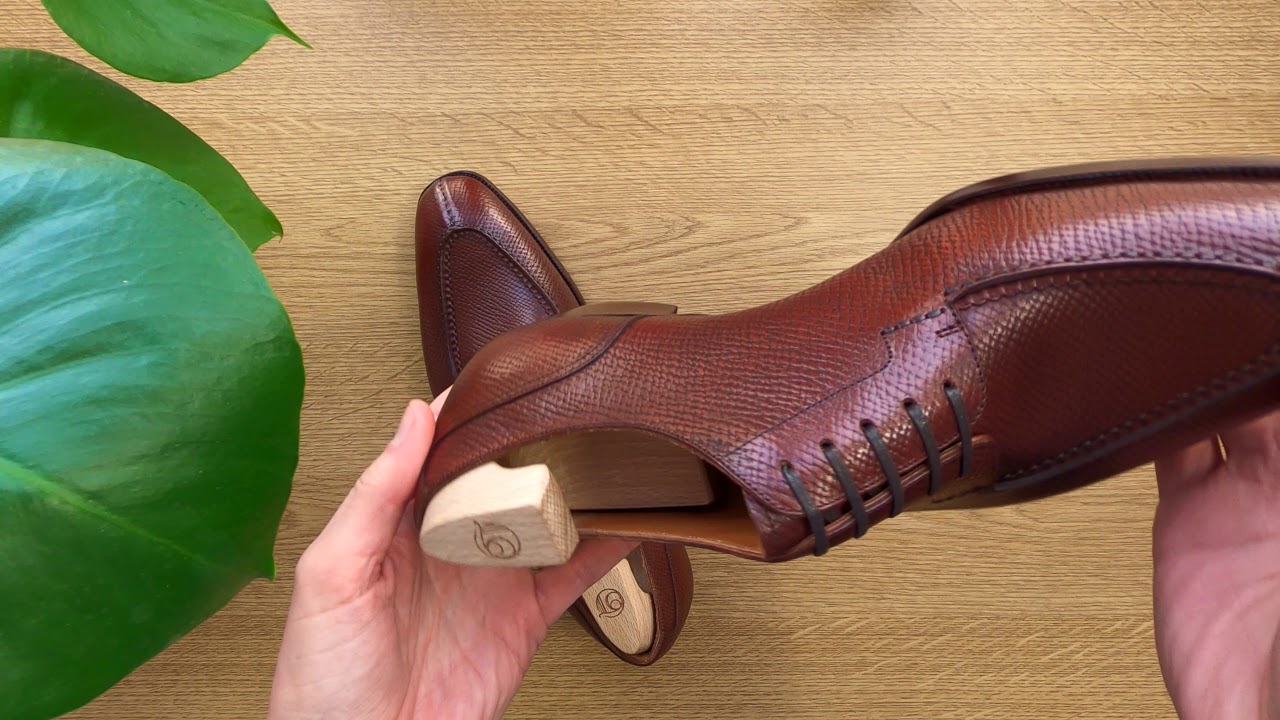 Oct. Tenth OT01 Split Toe Derby Sienna Hatch Grain