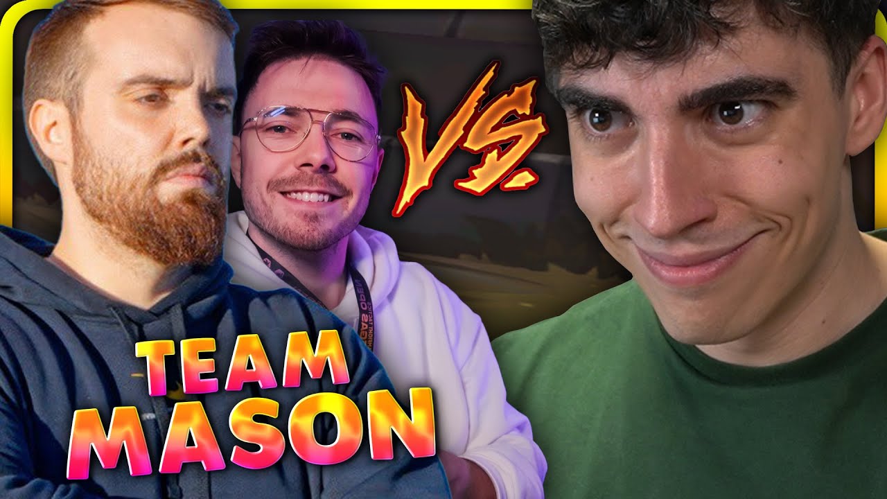 😱¡ME ENFRENTO a IBAI y su EQUIPO MASÓN con el TEAM MANICOMIO y SACO MI *PERSONAJE ESTRELLA*
