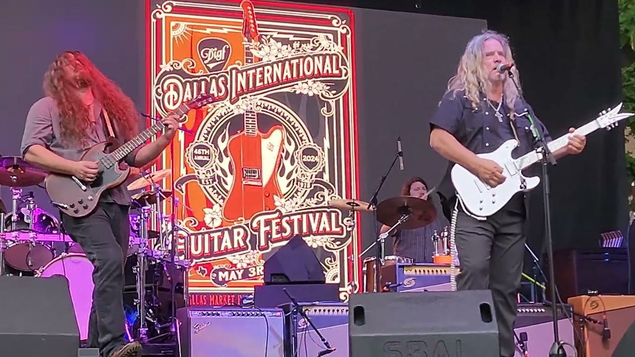 Frank Hannon from Tesla at Dallas International Guitar Festival 5/4/24