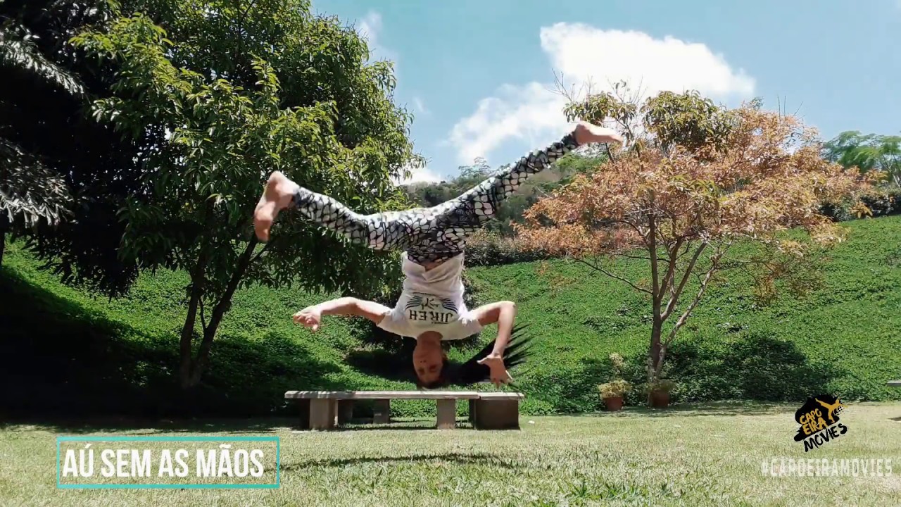 Aú de coluna sem as mãos | Aú pra frente sem as mãos