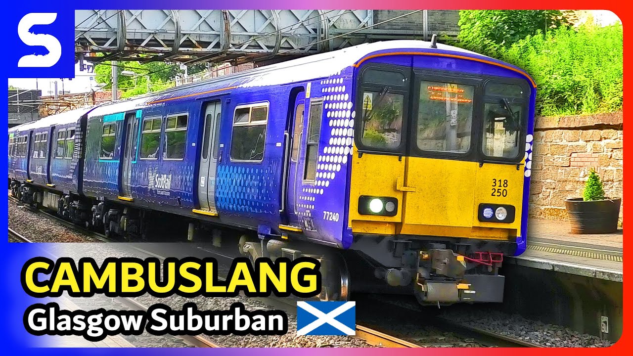 SCOTTISH Trains at Cambuslang (WCML) 04/06/2025
