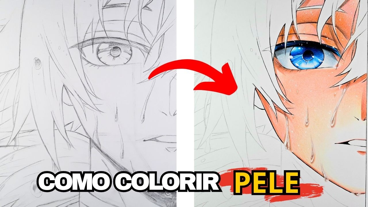 Tutorial Como COLORIR PELE de Anime (Pele Lisa e Homogênea) - Tutorial Atualizado 2025!!!