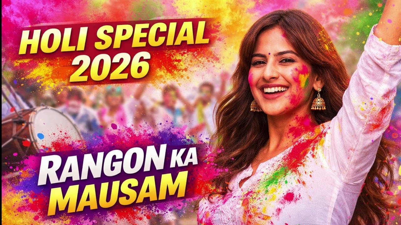 Rangon Ka Mausam | Holi Special Song 2026 | New Hindi Holi Song | Festival Party Track