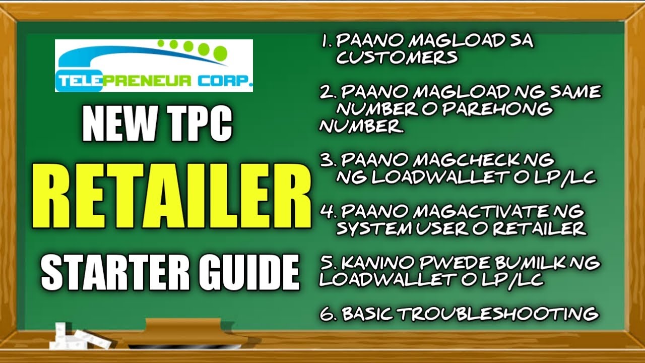 NEW TPC RETAILER STARTER GUIDE | TELEPRENEUR CORP.