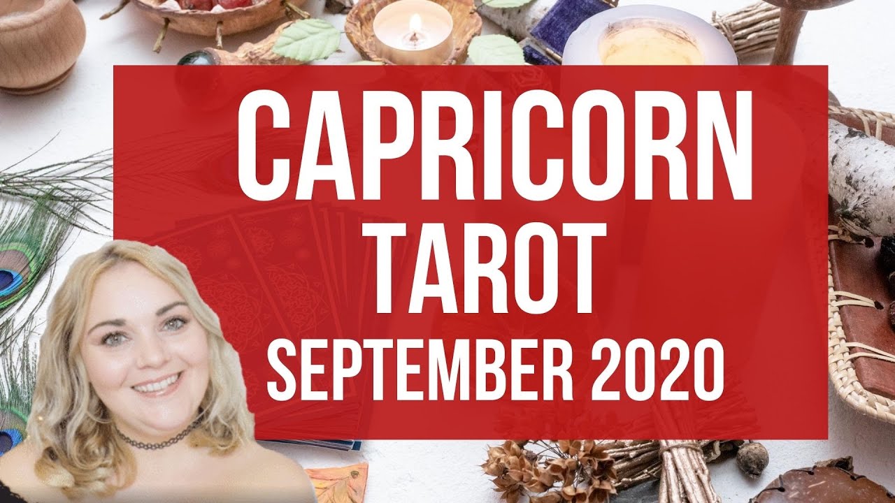 Capricorn Tarot September 2020 🔮♑