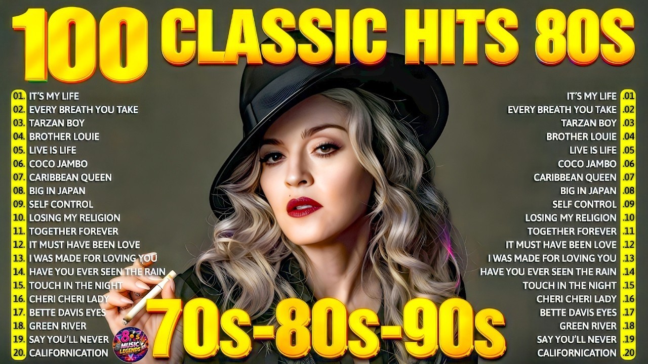 Best of 80s Music Legends - Tears For Fears, Madonna, Cyndi Lauper, Modern Talking, Michael Jackson