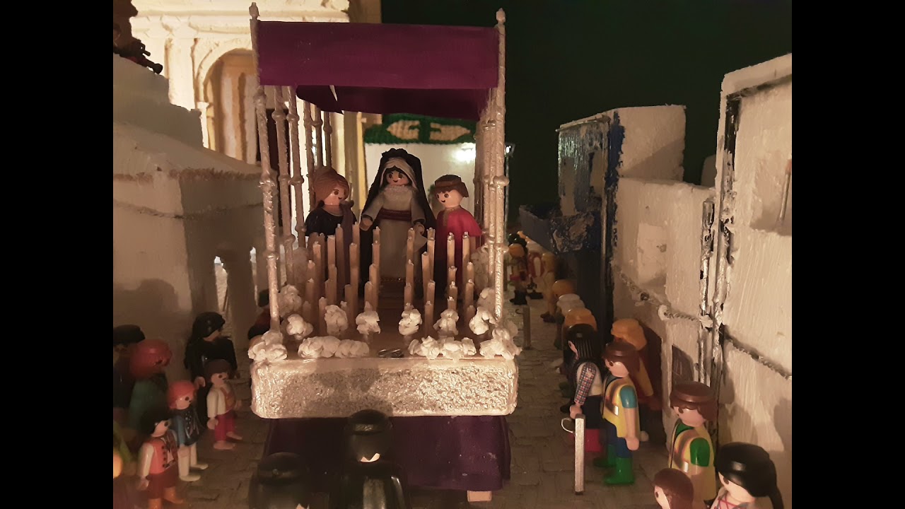 Domingo de Ramos (Madrugada) Puente Genil 2021 playmobil