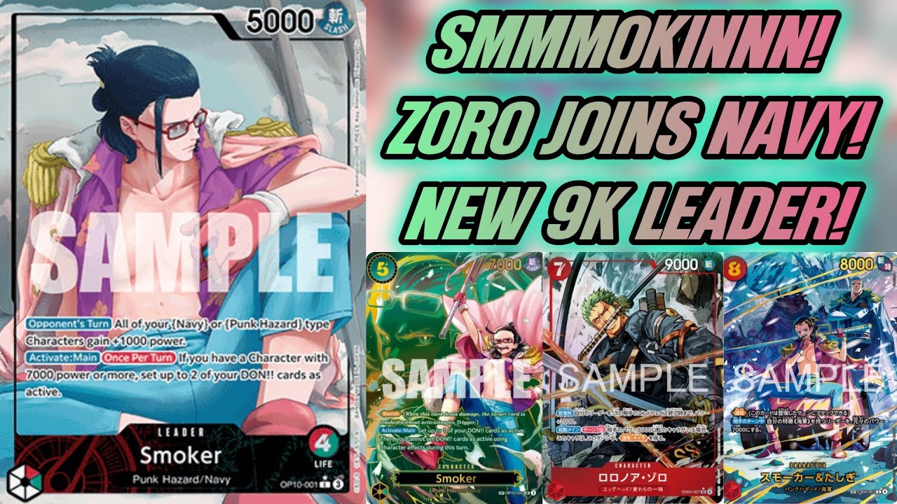 OP15 SMOKER! EB04 ZORO DOŁĄCZA DO MARYNARKI WOJENNEJ I MAMY KOLEJNEGO LIDERA 9K!