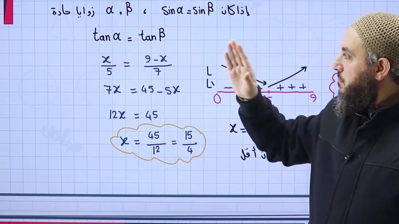 تطبيقات القيم القصوى ج22 | علمي