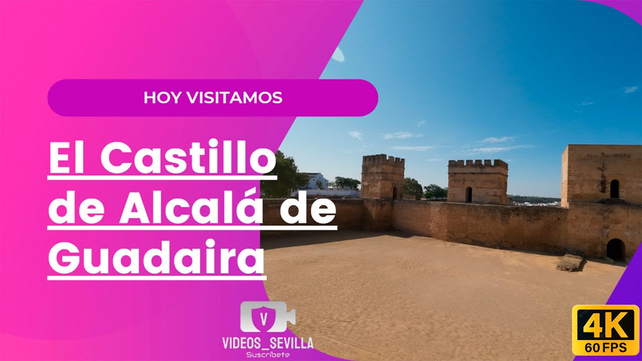 [4K] Hoy visitamos el Castillo de Alcalá de Guadaira en Sevilla  No te lo pierdas