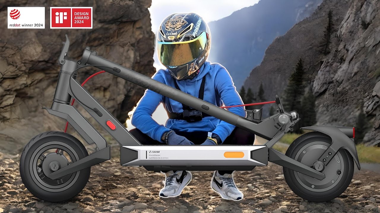 a Trotinete da TESLA CyberTruck 🏆 Campeã Design 2024 - NAVEE S40
