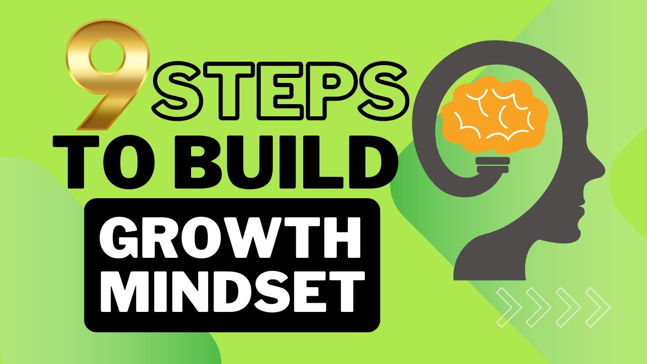 9 Steps to Build a Growth Mindset & Unlock Unlimited Success! | Think Like a Winner #growthmindset