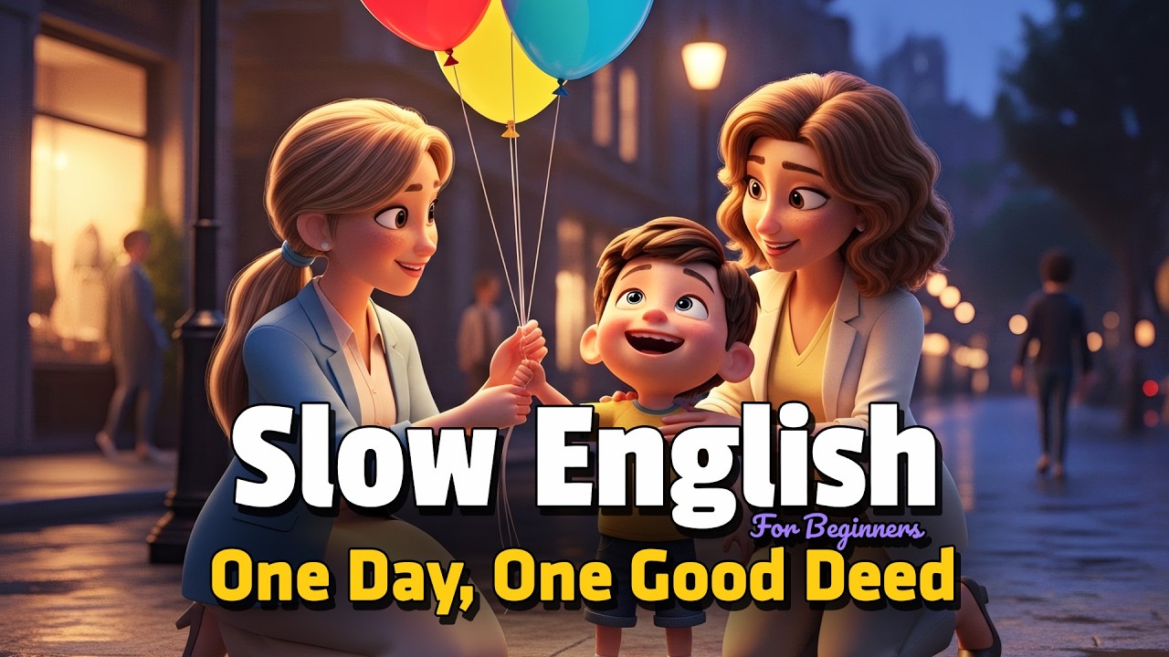 One Day, One Good Deed | Easy English Listening Practice (A2 Level)